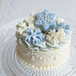 愛犬用 クリスマスケーキ Snowflake