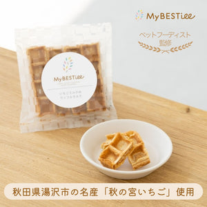 いちごミルクのワッフルラスク